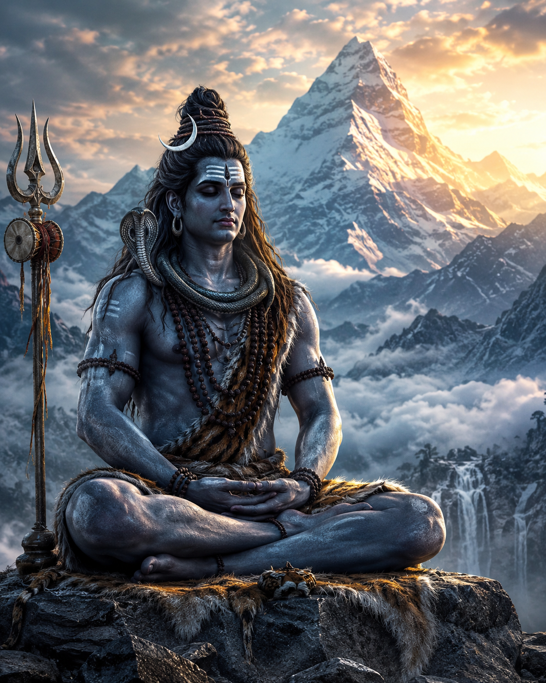 BholenathMeditating in the Himalayas 