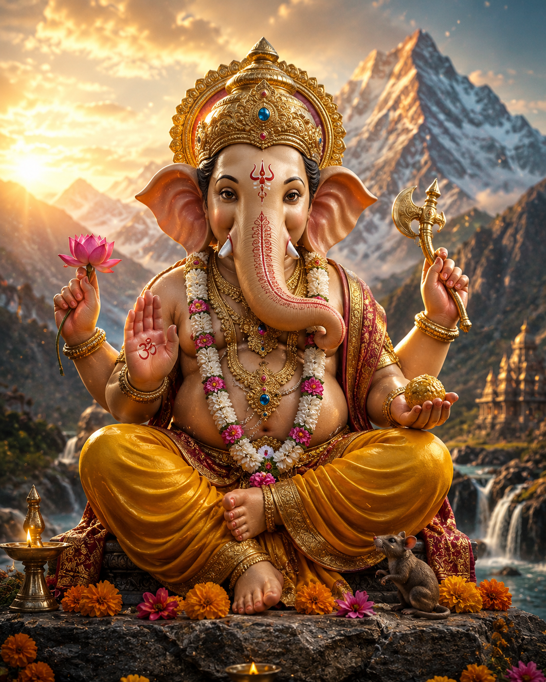 Lord Ganesha HD 4K Wallpaper 