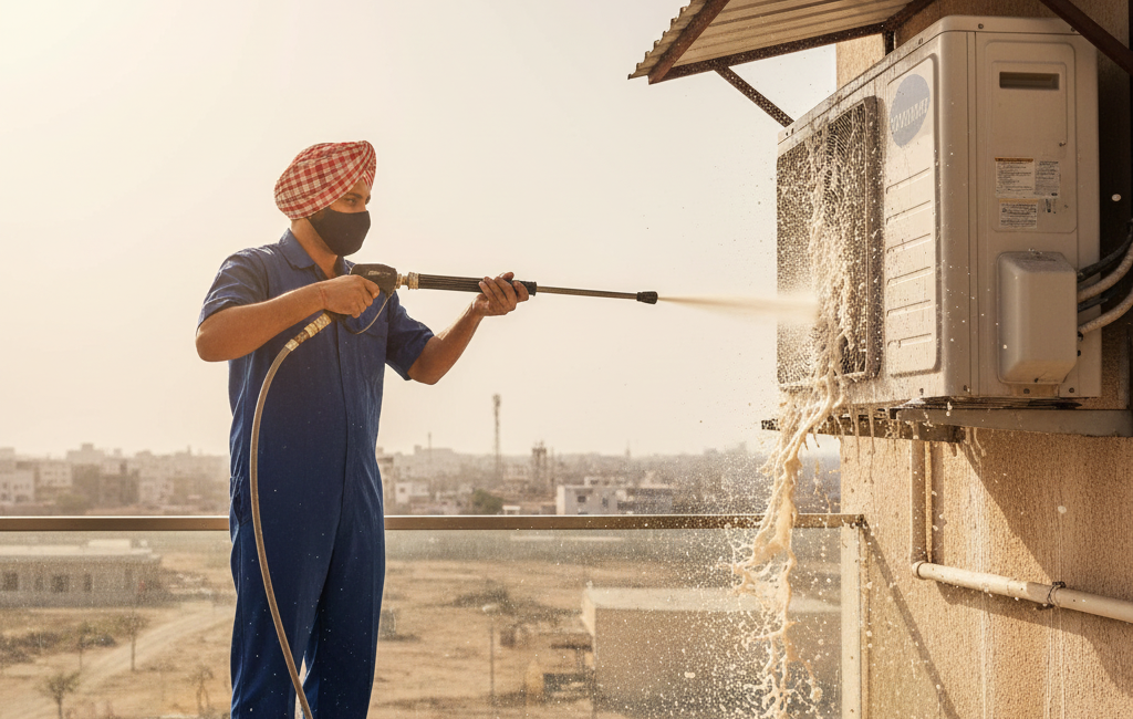 AC Repair Hisar, Inverter AC Service Hisar, AC Gas Charging Hisar, Best AC Mechanic in Hisar 2025.