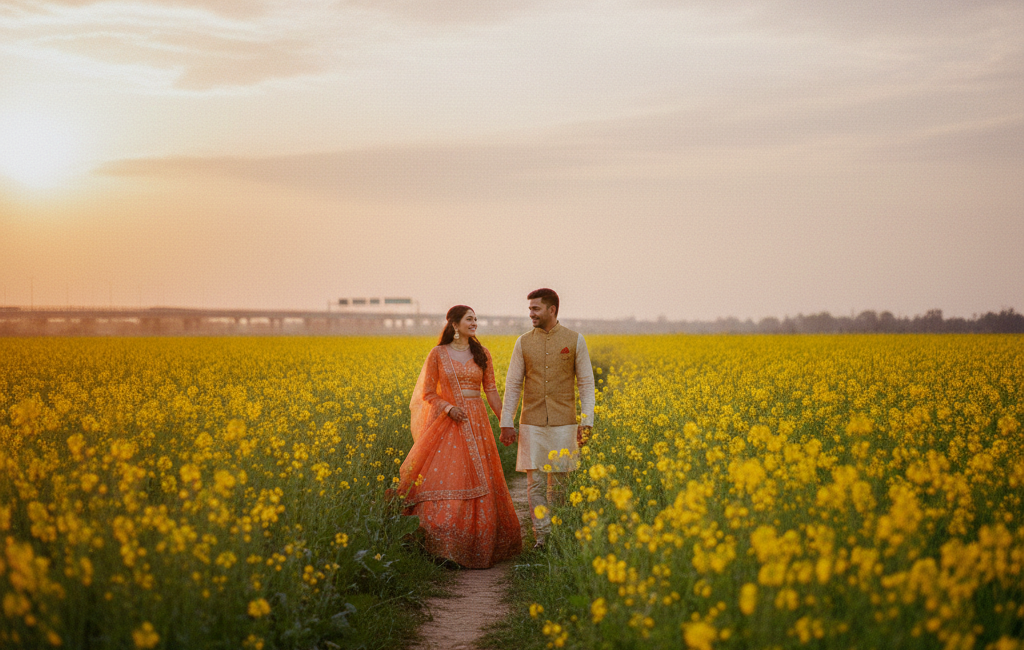 Pre-wedding shoot locations in Hisar 2026