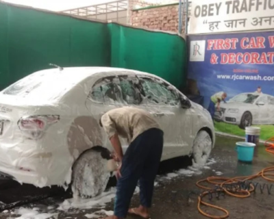 First-Car-Wash-Decoration