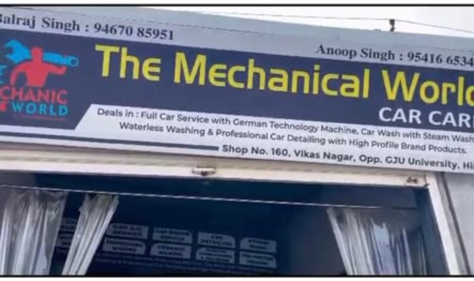 The Mechanical World Car Care, Hisar