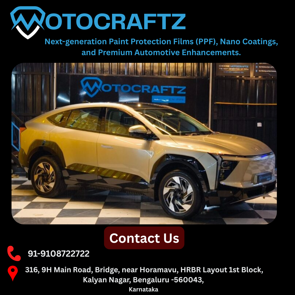 MOTOCraftz – Premium PPF & Nano Ceramic Coating in Bangalore