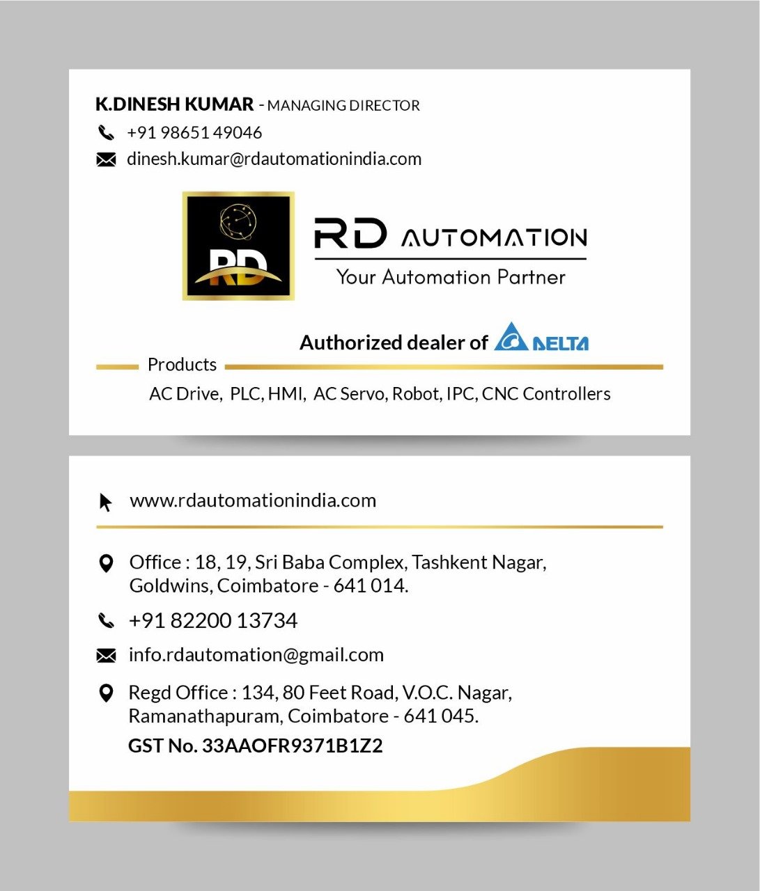 RD Automation Coimbatore