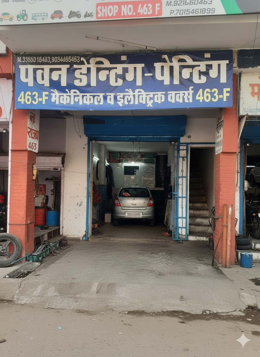 Pawan Denting and Painting Hisar