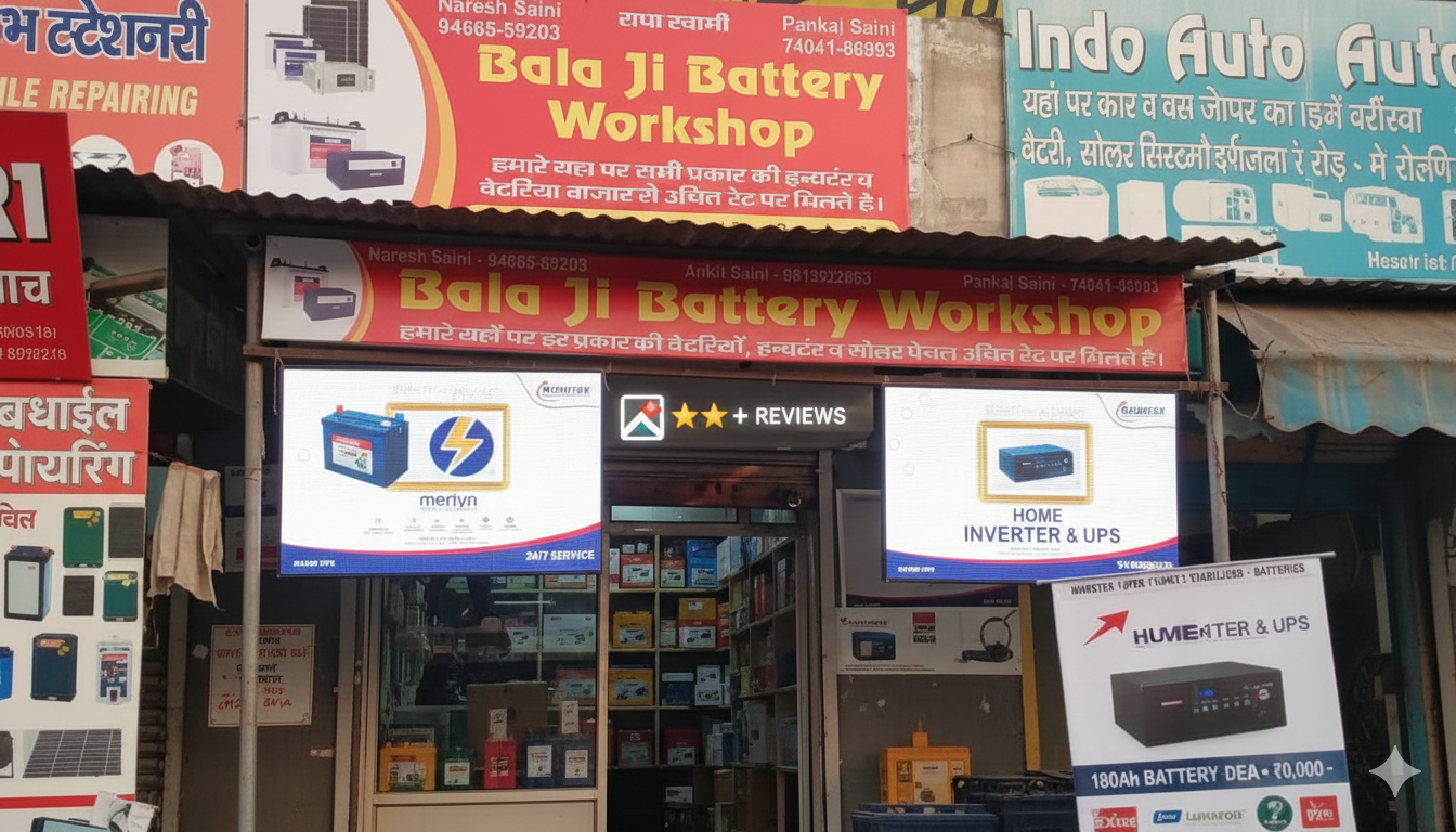 Bala Ji Battery Workshop Hisar